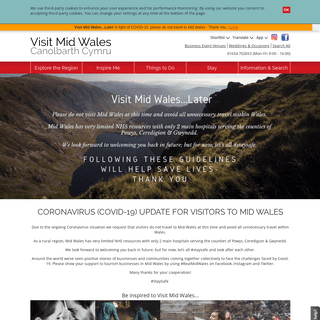 This is Mid Wales 2020 - Visit Mid Wales Official Visitor Guide to Mid Wales