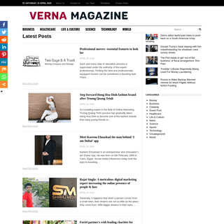 Verna Magazine - One-Stop Online Destination For News Coverage