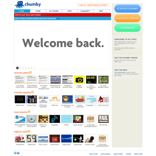 A complete backup of chumby.com
