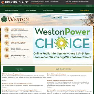 A complete backup of weston.org