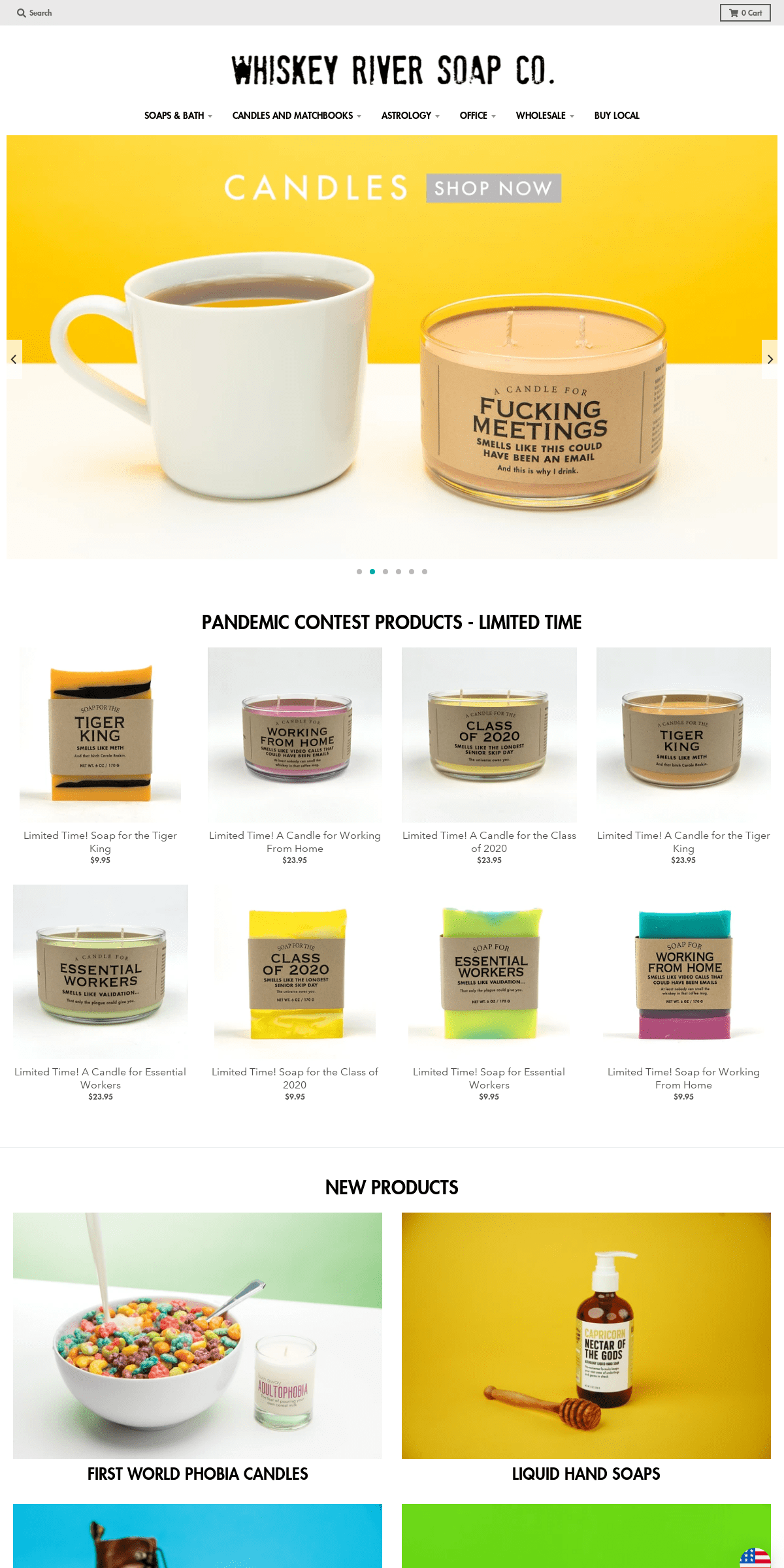 A complete backup of whiskeyriversoap.com