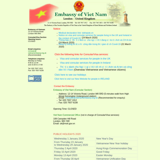 A complete backup of vietnamembassy.org.uk