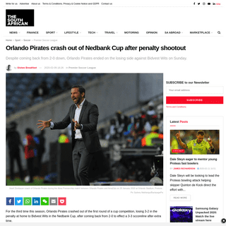 A complete backup of www.thesouthafrican.com/sport/soccer/psl-south-africa/orlando-pirates-crash-out-of-nedbank-cup-after-penalt