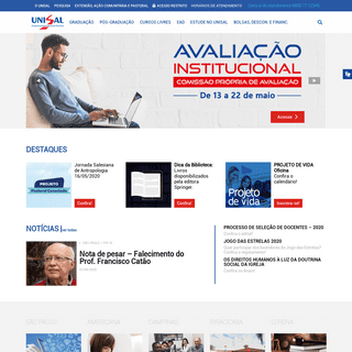 A complete backup of unisal.br