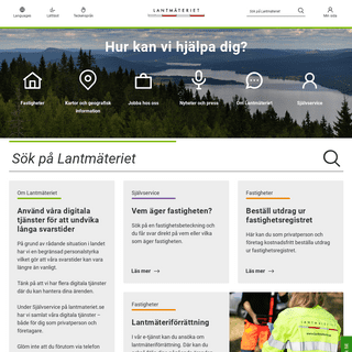 A complete backup of lantmateriet.se
