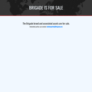 A complete backup of brigade.com