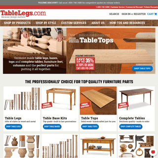 A complete backup of tablelegs.com