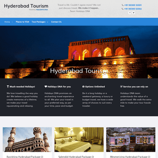 A complete backup of hyderabadtourism.travel