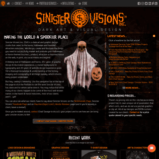 A complete backup of sinistervisions.com
