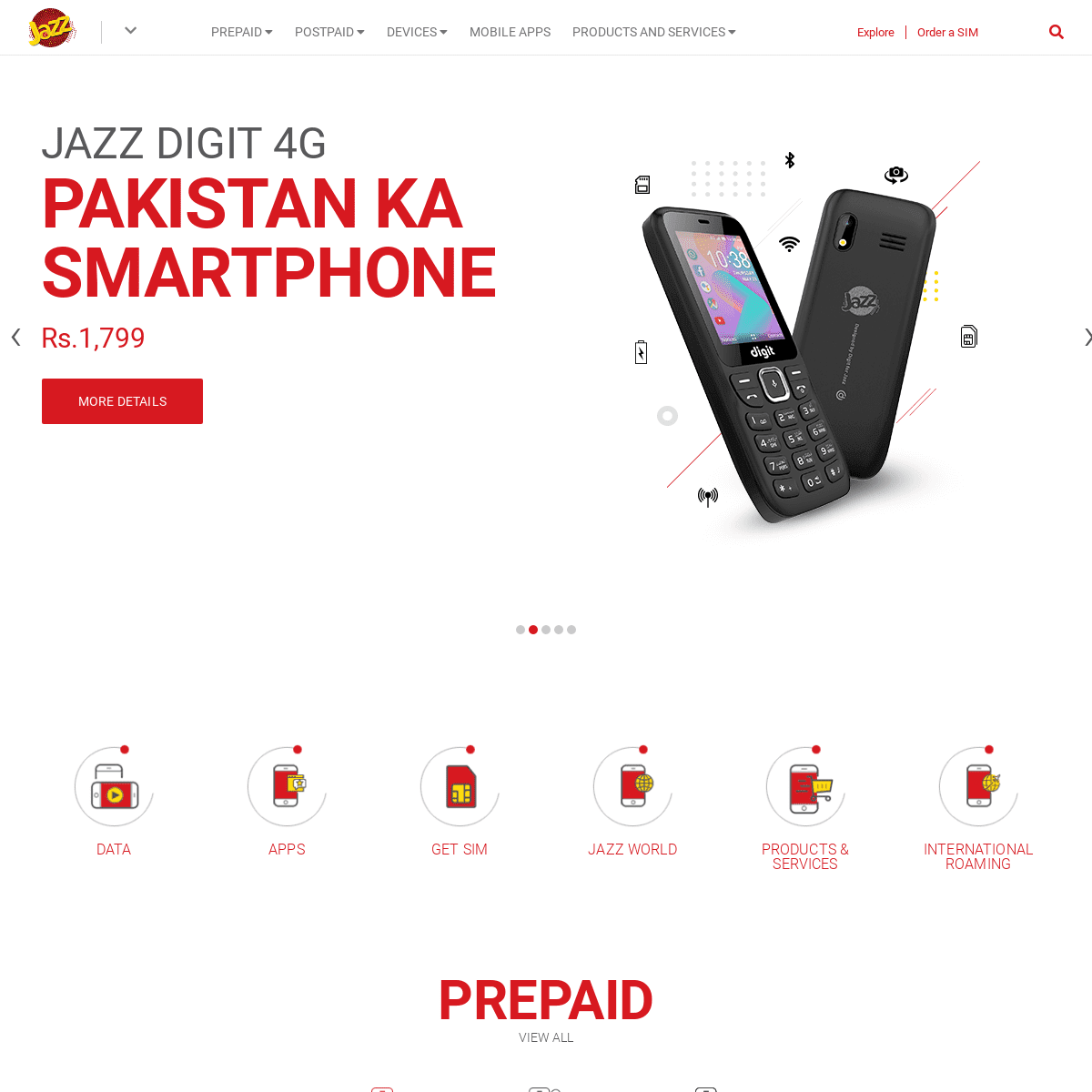 A complete backup of jazz.com.pk