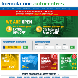 A complete backup of f1autocentres.co.uk