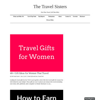 A complete backup of thetravelsisters.com