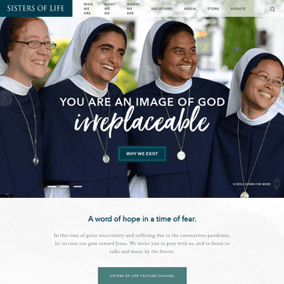 A complete backup of sistersoflife.org