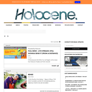 A complete backup of holocene.org