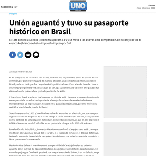 A complete backup of www.unoentrerios.com.ar/ovacion/union-juega-un-partido-historico-brasil-n2565842.html