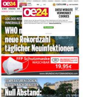 A complete backup of oe24.at