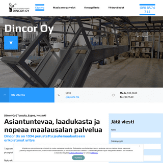 A complete backup of dincor.fi