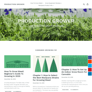Production Grower - Learn To Grow Cannabis Professionally