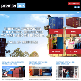 A complete backup of premiershippingcontainers.com.au