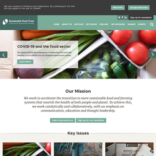 Home - Sustainable Food Trust - Sustainable Food Trust