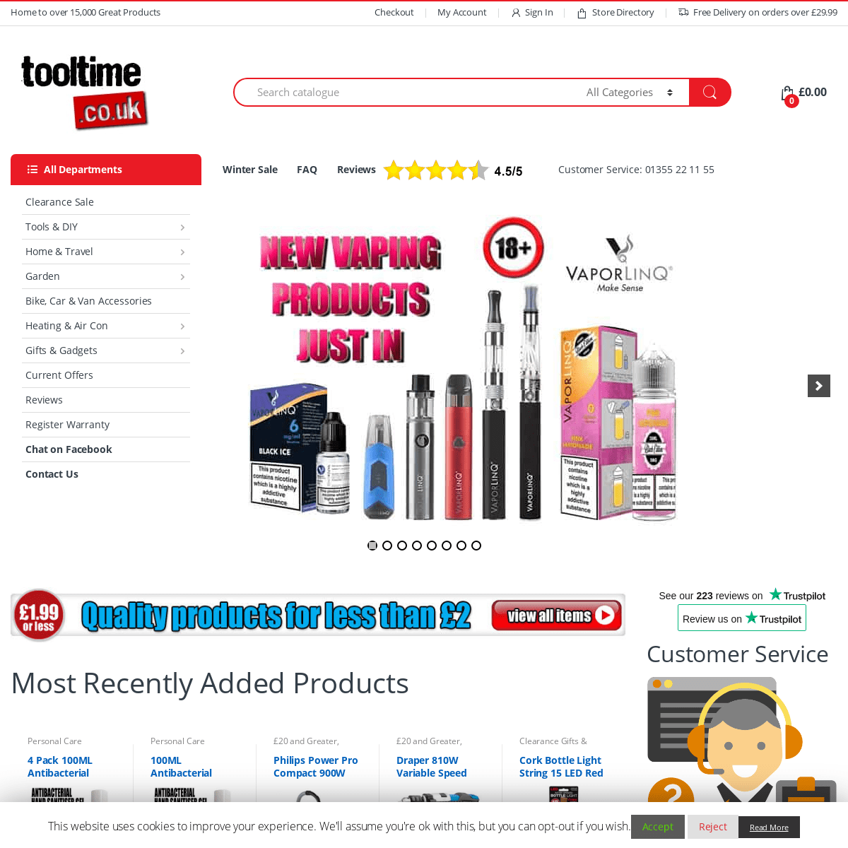 A complete backup of tooltime.co.uk
