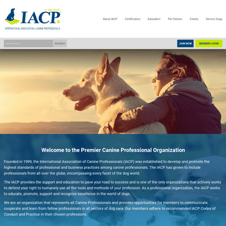 A complete backup of canineprofessionals.com