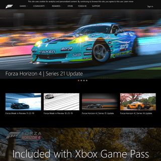 A complete backup of forzamotorsport.net