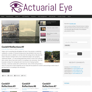 A complete backup of actuarialeye.com