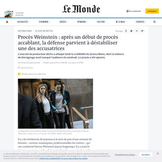 A complete backup of www.lemonde.fr/international/article/2020/02/04/proces-weinstein-apres-un-debut-de-proces-accablant-la-defe