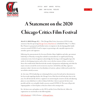 A complete backup of chicagofilmcritics.org
