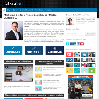 Dale a la Web - Marketing digital por Carlos Lluberes O.
