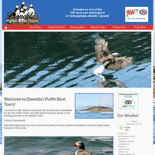 A complete backup of puffinboattours.com
