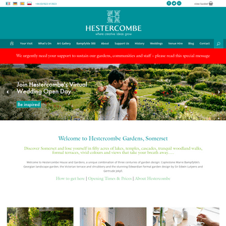 A complete backup of hestercombe.com
