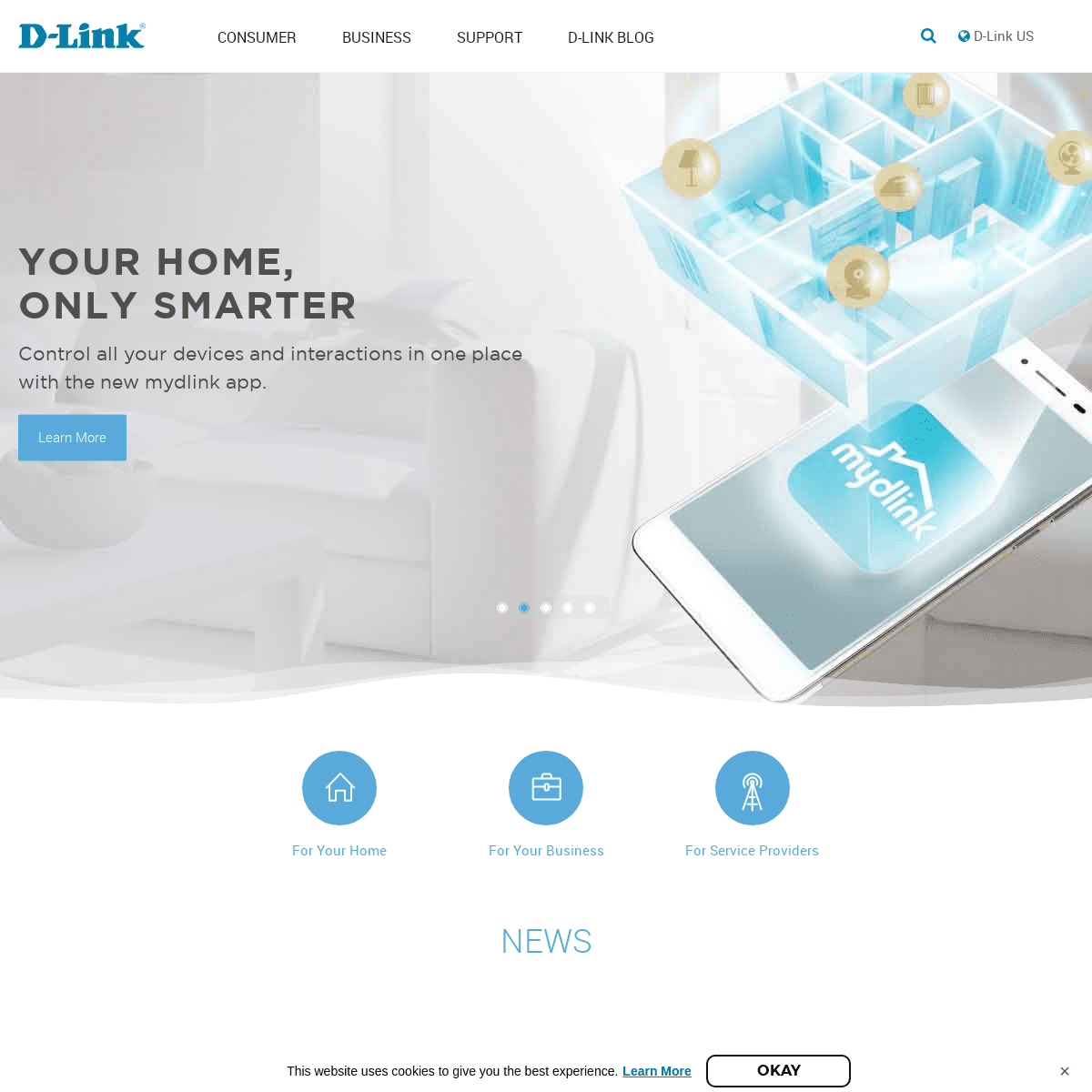 A complete backup of dlink.com