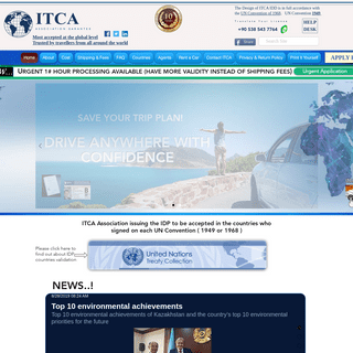 The International Driver's License - Home - ITCA - USA - Apply Now