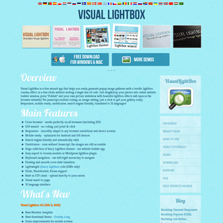 A complete backup of visuallightbox.com