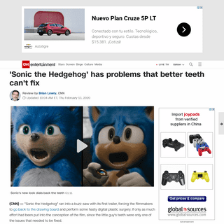 A complete backup of www.cnn.com/2020/02/13/entertainment/sonic-the-hedgehog-review/index.html