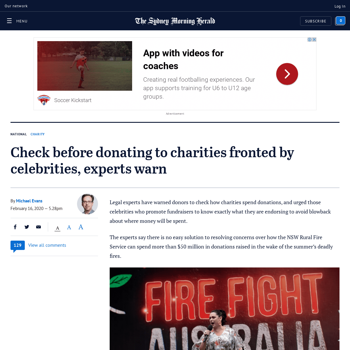 A complete backup of www.smh.com.au/national/check-before-donating-to-charities-fronted-by-celebrities-experts-warn-20200216-p54