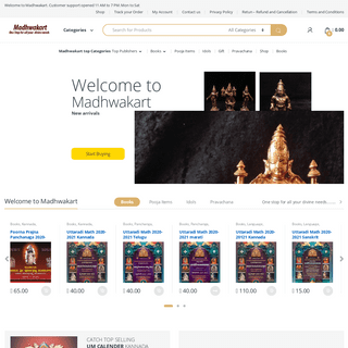 Madhwakart â€“ One stop for all your divine needs