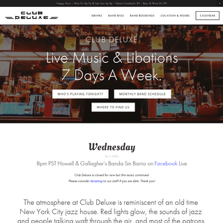A complete backup of clubdeluxe.co