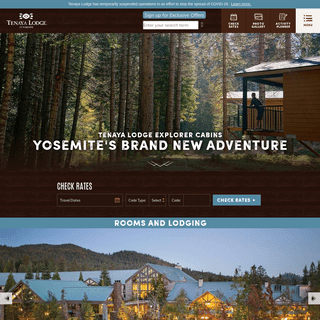 Award-Winning Yosemite Hotel - Tenaya Lodge at Yosemite