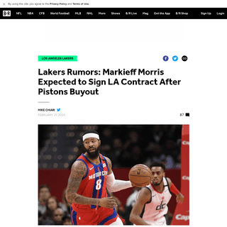 A complete backup of bleacherreport.com/articles/2877413-lakers-rumors-la-front-runners-to-sign-markieff-morris-after-pistons-bu