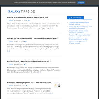 A complete backup of galaxy-tipps.de