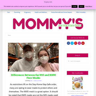 A complete backup of mommysmemorandum.com