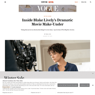 Inside Blake Livelyâ€™s Dramatic Movie Make-Under - Vanity Fair