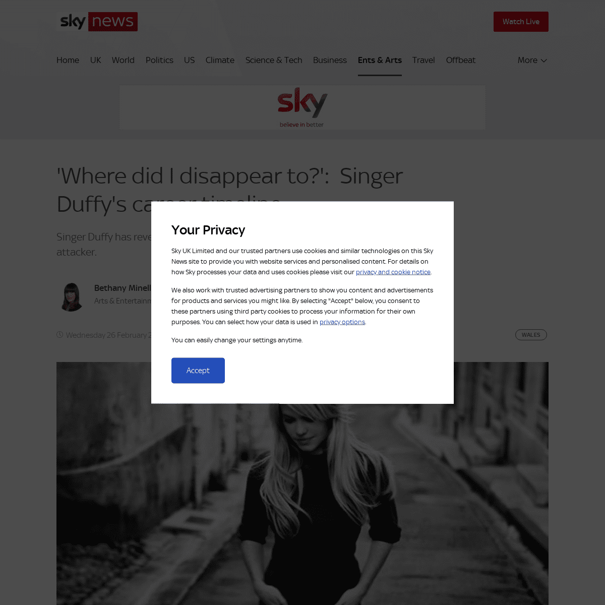 A complete backup of news.sky.com/story/where-did-i-disappear-to-singer-duffys-career-timeline-11943700