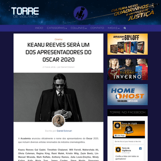 A complete backup of www.torredevigilancia.com/keanu-reeves-sera-um-dos-apresentadores-do-oscar-2020/