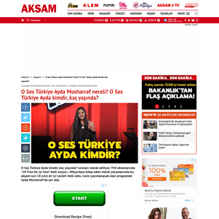 A complete backup of www.aksam.com.tr/magazin/o-ses-turkiye-ayda-kimdir-kac-yasinda-o-ses-turkiye-ayda-mosharraf-nereli-kimin-ta