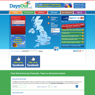 A complete backup of daysout.co.uk