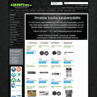 A complete backup of airsoftnet.fi